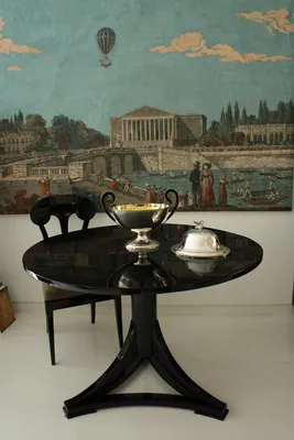 Empire silver tureen w/swan — image 84