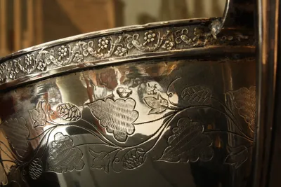 Empire silver tureen w/swan — image 57