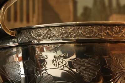 Empire silver tureen w/swan — image 53