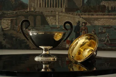 Empire silver tureen w/swan — image 62