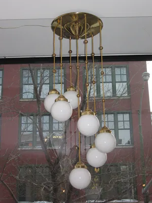 Vienna Secession Hanging Lamp — image 2