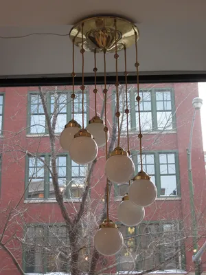 Vienna Secession Hanging Lamp — image 3