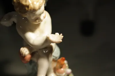 Seated Cupid with Heart — image 6