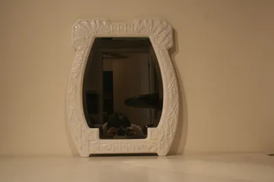 Jugendstil Porcelain Mirror — image 8