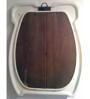 Jugendstil Porcelain Mirror — image 3
