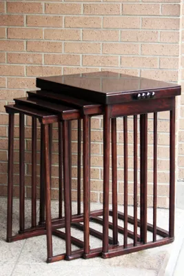 Set of 4 Hoffmann Nesting Tables — image 11