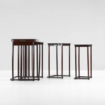 Set of 4 Hoffmann Nesting Tables — image 9